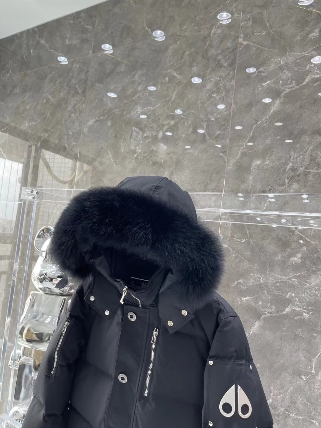 Moose Knuckles Hooded Down Jacket Moose Knuckles Hooded Down Jacket